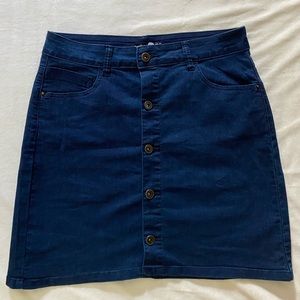 Boohoo Denim Skirt